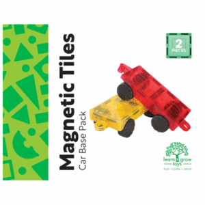 Learn & Grow Toys - Magnetic Tiles Car Base Pack