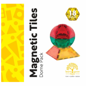 Learn & Grow Toys - Magnetic Tiles Dome Pack