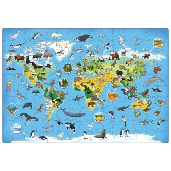 Orchard Toys - Animal World Jigsaw Puzzle (150 pcs) - Image 2