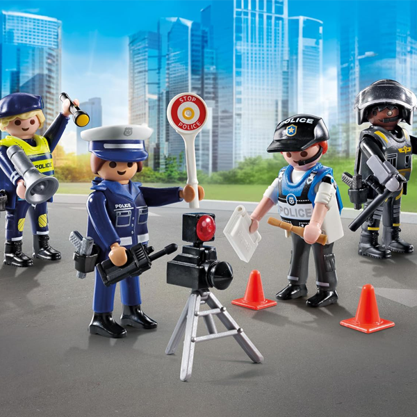 Playmobil Act!on Heroes - Police Figure Set (71730)