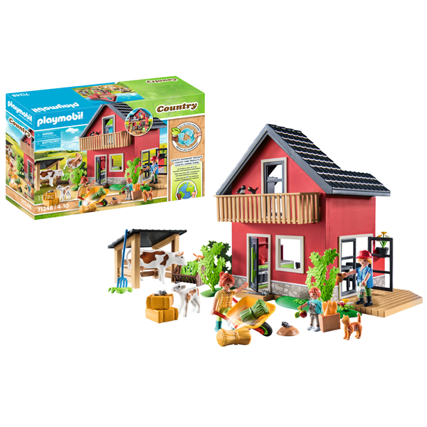 Playmobil Country - Farmhouse with Outdoor Area (71248) - Image 6
