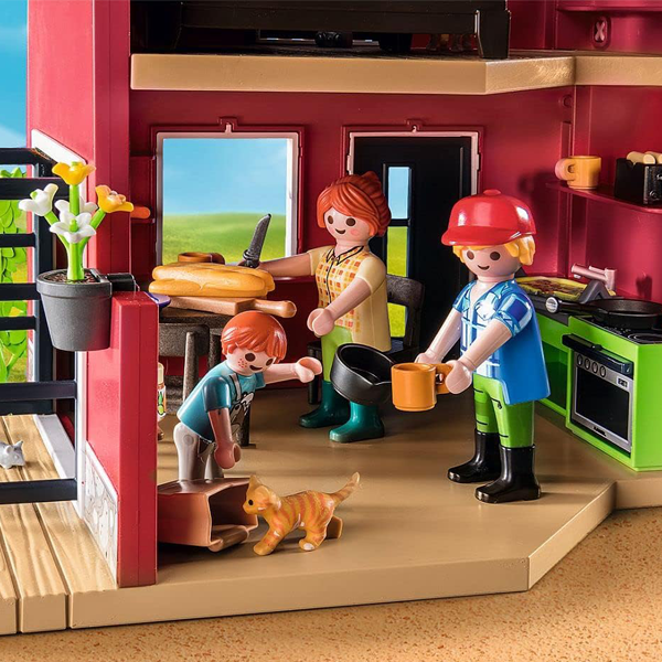 Playmobil Country - Farmhouse with Outdoor Area (71248) - Image 3