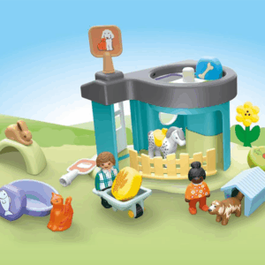 Playmobil Junior - Animal Home with Treat Dispenser (71690)