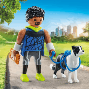Playmobil my Life - Jogger with Border Collie (71740)