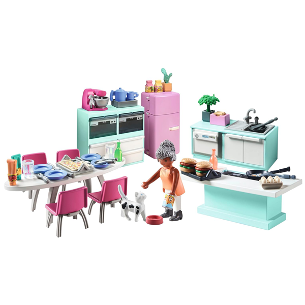 Playmobil my Life - Kitchen with Dining Table (71608) - Image 6