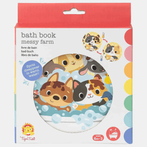Tiger Tribe - Bath Book - Messy Farm