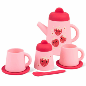Tiger Tribe - Silicone Tea Set - Strawberry Patch