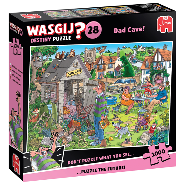 Wasgij? Destinypuzzle 28 - Dad Cave! (1000 piece puzzle)