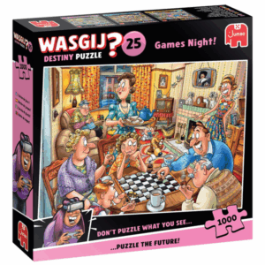 Wasgij? Destinypuzzle 25 - Games Night! (1000 piece puzzle)