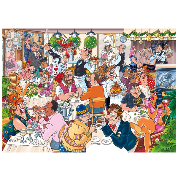 Wasgij? Mysterypuzzle 26 - Date Night! (1000 piece puzzle) - Image 2