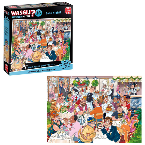 Wasgij? Mysterypuzzle 26 - Date Night! (1000 piece puzzle) - Image 5