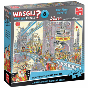 Wasgij? Mysterypuzzle Retro 8 - The Final Hurdle! (1000 piece puzzle)