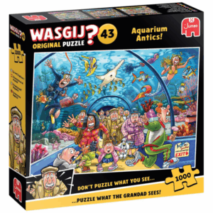Wasgij? Originalpuzzle 43 - Aquarium Antics! (1000 piece puzzle)