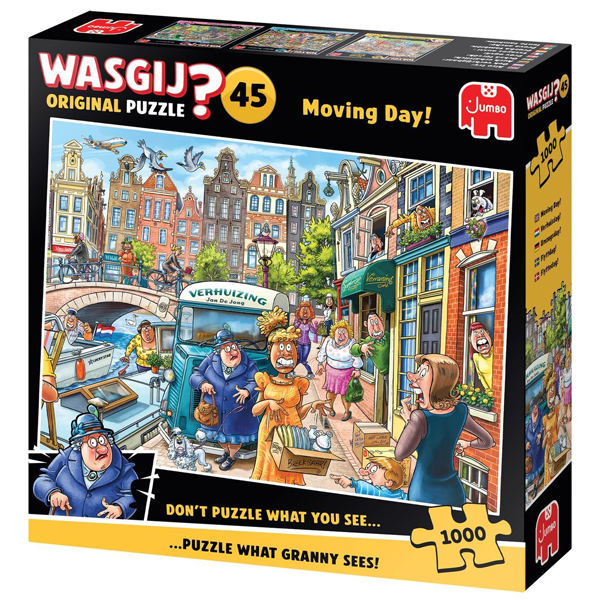 Wasgij? Originalpuzzle 45 - Moving Day! (1000 piece puzzle) - Image 3