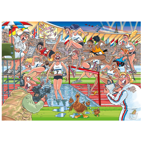 Wasgij? Originalpuzzle 44 - Wasgij Summer Games! (1000 piece puzzle) - Image 2