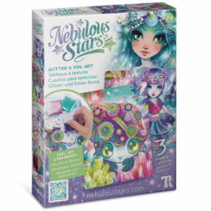 Nebulous Stars - Glitter and Foil Art - Marinia
