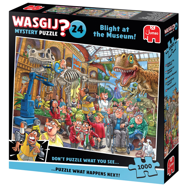Wasgij? Mysterypuzzle 24 - Blight at the Museum! (1000 piece puzzle) - Image 3