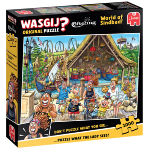 Wasgij? Originalpuzzle Efteling - World of Sindbad! (1000 piece puzzle)