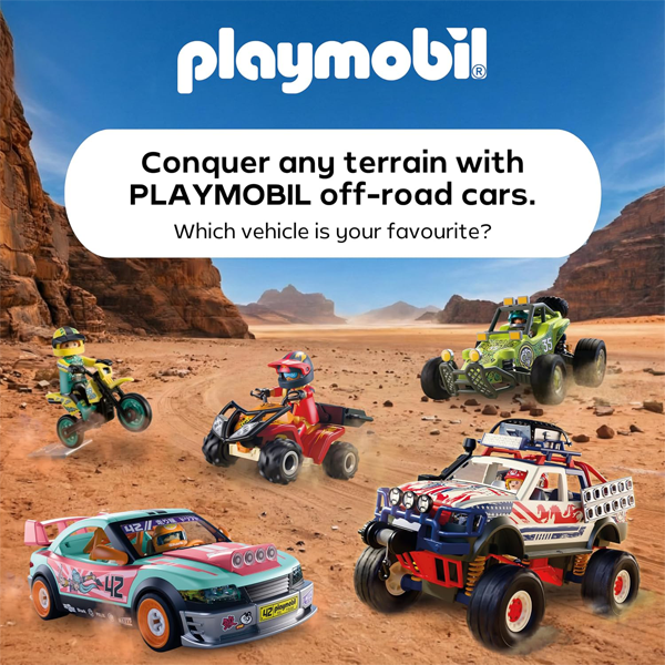 Playmobil (Offroad Cars) - Offroad Quad (72064) - Image 9