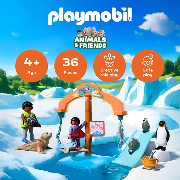 Playmobil Animals & Friends - Zoo: Ice Expedition (72073) - Image 4