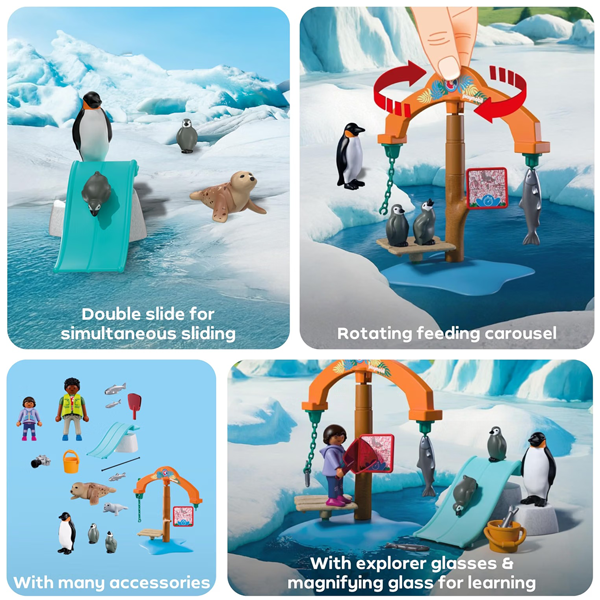 Playmobil Animals & Friends - Zoo: Ice Expedition (72073) - Image 6