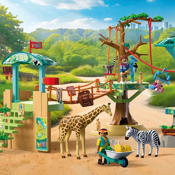 Playmobil Animals & Friends – Zoo: Wilderness Climbing Park (72070)