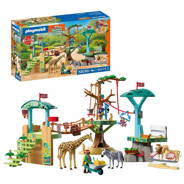 Playmobil Animals & Friends - Zoo: Wilderness Climbing Park (72070) - Image 11