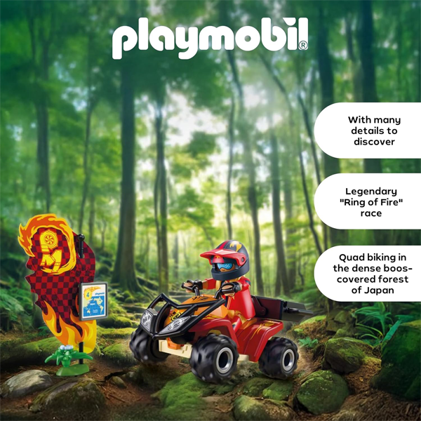 Playmobil (Offroad Cars) - Offroad Quad (72064) - Image 5