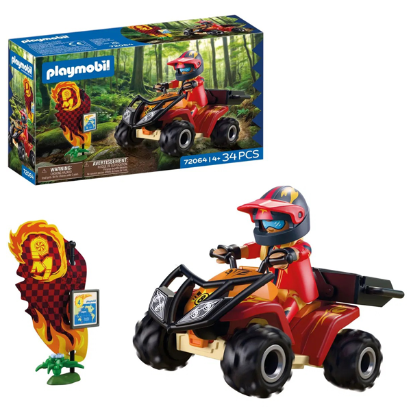 Playmobil (Offroad Cars) - Offroad Quad (72064) - Image 8